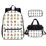 YOIYEN Prince Mackaroo School Bag Set Wholesale Cartoon Boy And Girl School Backpack 3 In 1
