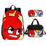 YOIYEN My Magic Pet Morphle School Bag Set Wholesale Cartoon Boy And Girl School Backpack 3 In 1