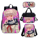 YOIYEN Wholesale Sugoi Senpai Waifu Material Backpack Set 4 PCS Cartoon Chil School Bag With Lunch Bag