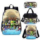 YOIYEN Wholesale The Legend of Zelda Backpack Set 4 PCS Cartoon Chil School Bag With Lunch Bag