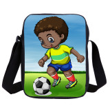 Wholesale Africa American Boys Crossbody Messenger Bag Kids Cartoon Small Satchel Bag