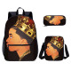 YOIYEN Wholesale Africa American Boys School Backppack Set Cartoon School Bag With Satchel For Children
