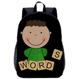 YOIYEN Wholesale Large Backpack Janpan Cartoon Africa American Boys School Bag For Kids