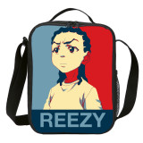 Wholesale School Lunch Bag Africa American Boys Small Tote Thermal Bag For Children