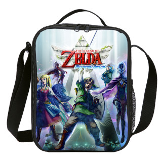 Wholesale School Lunch Bag The Legend of Zelda Small Tote Thermal Bag For Children