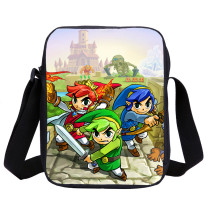 Wholesale The Legend of Zelda Crossbody Messenger Bag Kids Cartoon Small Satchel Bag