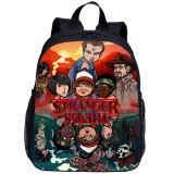 YOIYEN Stranger Things Print Kawaii Toddler Backpack Cartoon Style Little Baby School Bag