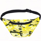 Camouflage Waist Bag Casual Sport Bum Bag For Women And Men