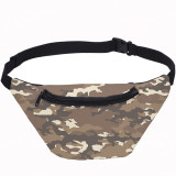 Camouflage Waist Bag Casual Sport Bum Bag For Women And Men