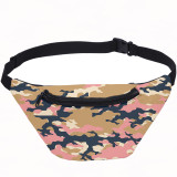 Camouflage Waist Bag Casual Sport Bum Bag For Women And Men