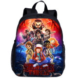 YOIYEN Stranger Things Print Kawaii Toddler Backpack Cartoon Style Little Baby School Bag