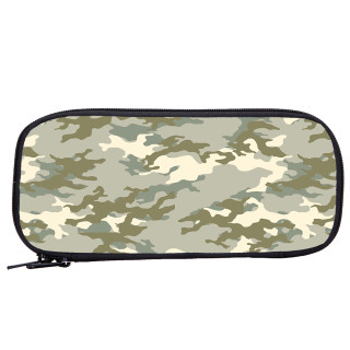 Wholesale Camouflage School Pencil Bag Cartoon Print Roomy School Pencil Box For Boy And Girl