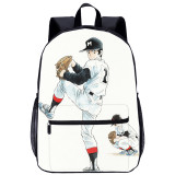 YOIYEN Wholesale Backpack Teenager Adachi Mitsuru Cross Game Boys School Bag Back To School Gift