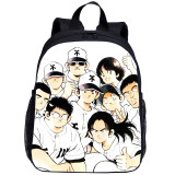 YOIYEN Adachi Mitsuru Cross Game Print Kawaii Toddler Backpack Cartoon Style Little Baby School Bag