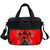 Stranger Things Lunch Bag Moive Image Print Kids Tote Thermal Bag For Boy And Girl