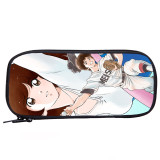 Wholesale Adachi Mitsuru Cross Game School Pencil Bag Roomy School Pencil Box For Children