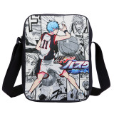 Wholesale Cartoon Print Kuroko No Basketball Crossbody Messenger Bag Kids Small Satchel Bag