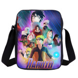 Wholesale Cartoon Print Naruto Crossbody Messenger Bag Kids Small Satchel Bag