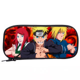 Wholesale Naruto Cartoon School Pencil Bag Roomy School Pencil Box For Children