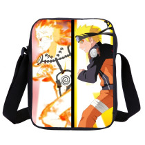 Wholesale Cartoon Print Naruto Crossbody Messenger Bag Kids Small Satchel Bag