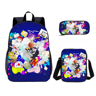 YOIYEN Wholesale 3 PCS School Bag Kuroko No Basketball Cartoon School Backpack Set Back To School Gift