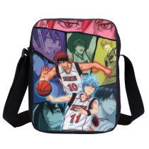 Wholesale Cartoon Print Kuroko No Basketball Crossbody Messenger Bag Kids Small Satchel Bag