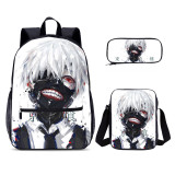 YOIYEN Wholesale Tokyo Ghoul Boys School Backppack Set School Bag With Satchel For Kids