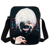 Wholesale Cartoon Print Tokyo Ghoul Crossbody Messenger Bag Kids Small Satchel Bag