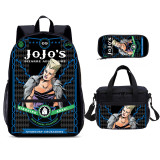 YOIYEN Cartoon Jojo Bizarre Adventure School Bag Set Wholesale Boy And Girl School Backpack 3 In 1