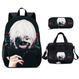 YOIYEN Cartoon Tokyo Ghoul School Bag Set Wholesale Boy And Girl School Backpack 3 In 1