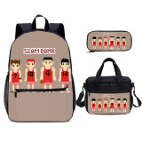 YOIYEN Cartoon  Slam Dunk School Bag Set Wholesale Boy And Girl School Backpack 3 In 1