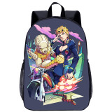 YOIYEN Wholesale Large Backpack Cartoon  Jojo Bizarre Adventure Boys School Bag Back To School Gift