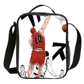 Wholesale School Lunch Bag Slam Dunk Cartoon Small Tote Thermal Bag For Children