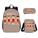 YOIYEN Wholesale 3 PCS School Bag Slam Dunk Cartoon School Backpack Set Back To School Gift