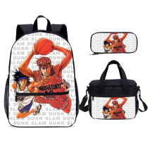 YOIYEN Cartoon  Slam Dunk School Bag Set Wholesale Boy And Girl School Backpack 3 In 1