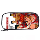 Wholesale  Slam Dunk Cartoon School Pencil Bag Roomy School Pencil Box For Children