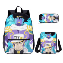 YOIYEN Wholesale Jojo Bizarre Adventure Boys School Backppack Set School Bag With Satchel For Kids