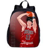 YOIYEN Slam Dunk Kawaii Toddler Backpack Cartoon Style Little Baby School Bag