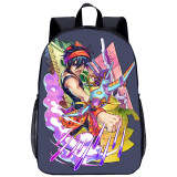YOIYEN Wholesale Large Backpack Cartoon  Jojo Bizarre Adventure Boys School Bag Back To School Gift