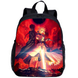 YOIYEN Fate Zero Kawaii Toddler Backpack Cartoon Style Little Baby School Bag