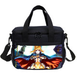 Cartoon Print Fate Zero Lunch Bag Kids Tote Thermal Bag For Boy And Girl