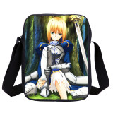 Wholesale Cartoon Print Fate Zero Crossbody Messenger Bag Kids Small Satchel Bag