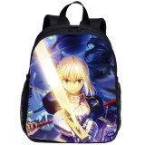 YOIYEN Fate Zero Kawaii Toddler Backpack Cartoon Style Little Baby School Bag