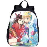 YOIYEN Fate Zero Kawaii Toddler Backpack Cartoon Style Little Baby School Bag