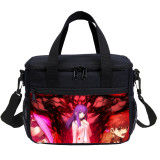 Cartoon Print Fate Zero Lunch Bag Kids Tote Thermal Bag For Boy And Girl
