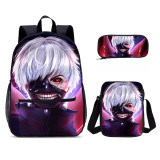 YOIYEN Wholesale Tokyo Ghoul Boys School Backppack Set School Bag With Satchel For Kids
