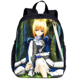 YOIYEN Fate Zero Kawaii Toddler Backpack Cartoon Style Little Baby School Bag