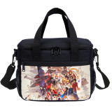 Cartoon Print Fate Zero Lunch Bag Kids Tote Thermal Bag For Boy And Girl