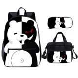 YOIYEN Cartoon Danganronpa School Bag Set Wholesale Boy And Girl School Backpack 3 In 1