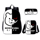 YOIYEN Wholesale 3 PCS School Bag Danganronpa Cartoon School Backpack Set Back To School Gift